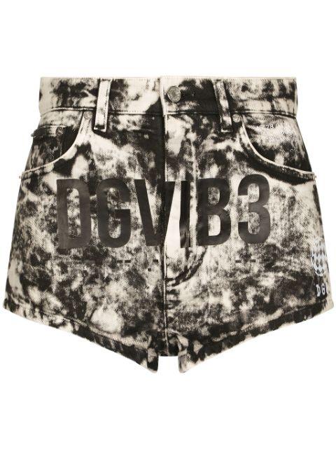 logo-print cotton shorts by DOLCE&GABBANA DGVIB3