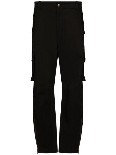 straight-leg cotton cargo trousers by DOLCE&GABBANA DGVIB3