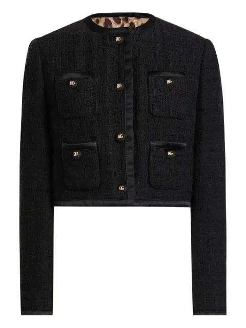 DNA Rachel tweed jacket by DOLCE&GABBANA
