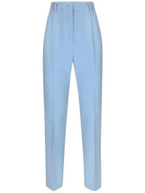 DNA high-waisted tailored trousers by DOLCE&GABBANA