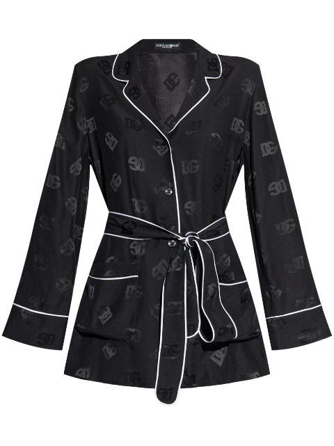 DNA satin jacquard shirt by DOLCE&GABBANA