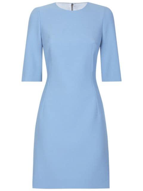DNA short-sleeve mini dress by DOLCE&GABBANA