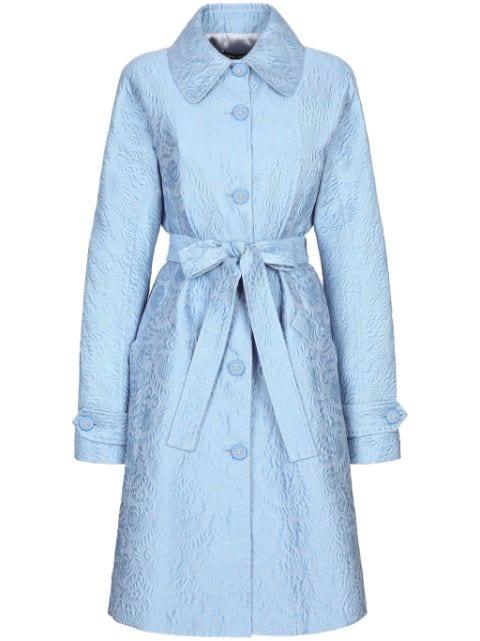 DNA single-breasted brocade coat by DOLCE&GABBANA