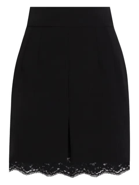 DNA wool mini skirt by DOLCE&GABBANA