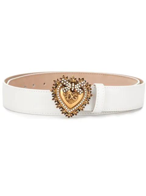 Devotion leather belt by DOLCE&GABBANA
