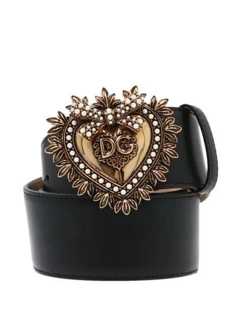 Devotion leather belt by DOLCE&GABBANA