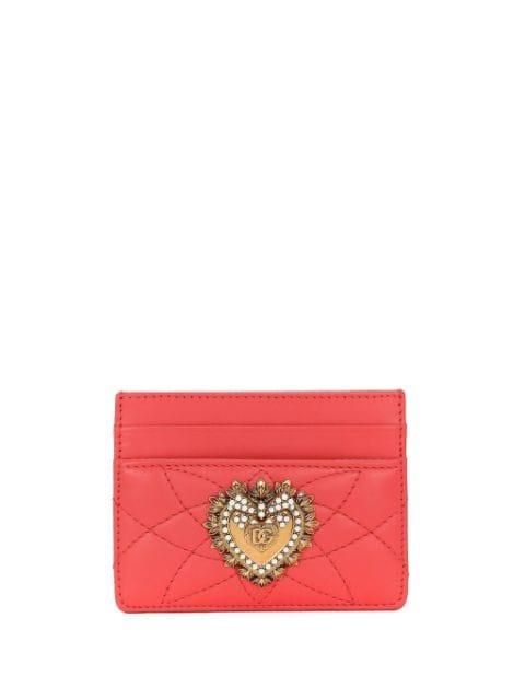 Devotion leather cardholder by DOLCE&GABBANA