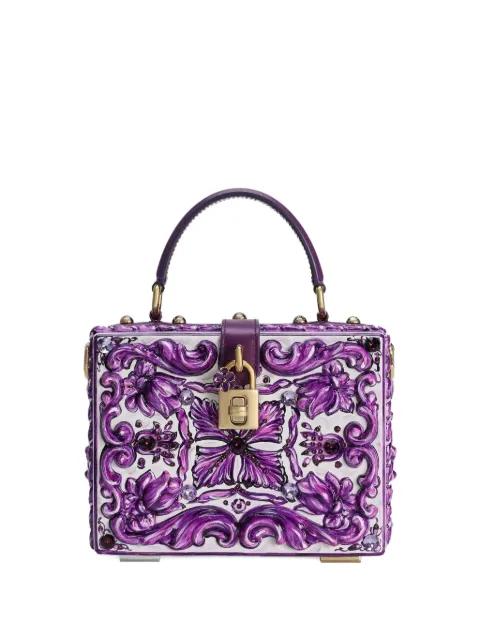 Dolce Box Majolica-print tote bag by DOLCE&GABBANA