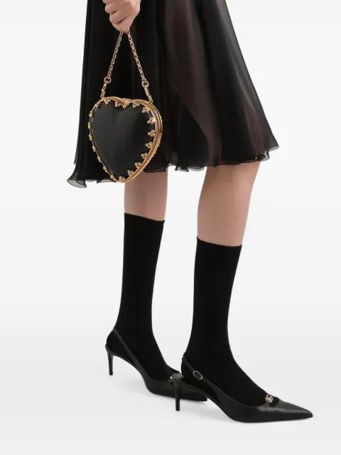 Dolce Box heart-shape clutch bag by DOLCE&GABBANA