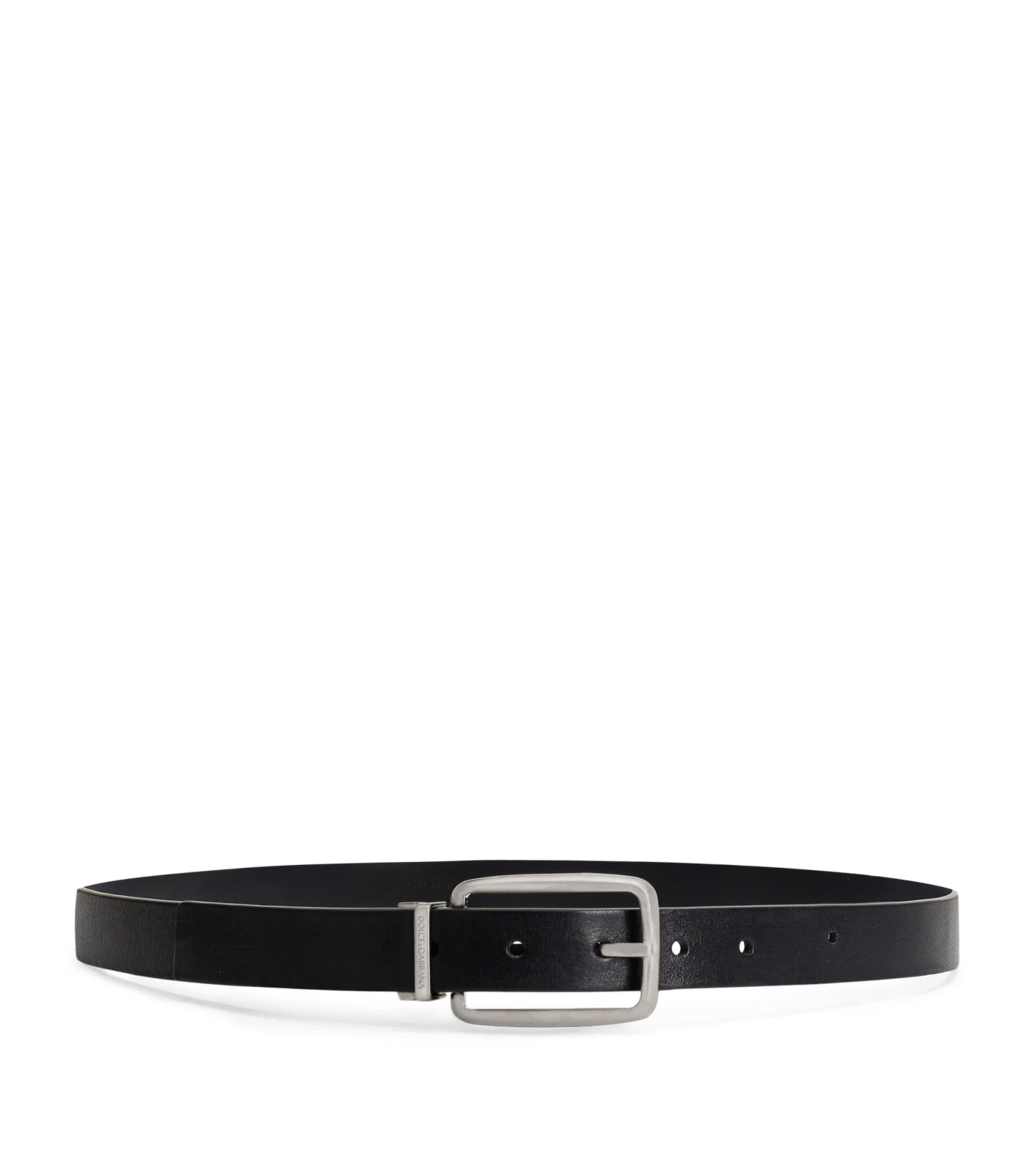 Dolce & Gabbana Leather Belt by DOLCE&GABBANA