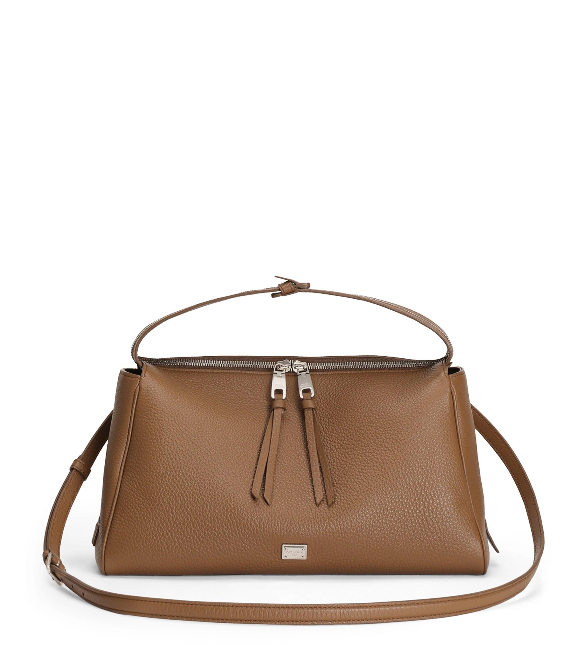 Dolce&Gabbana Calfskin Vittoria Shoulder Bag by DOLCE&GABBANA