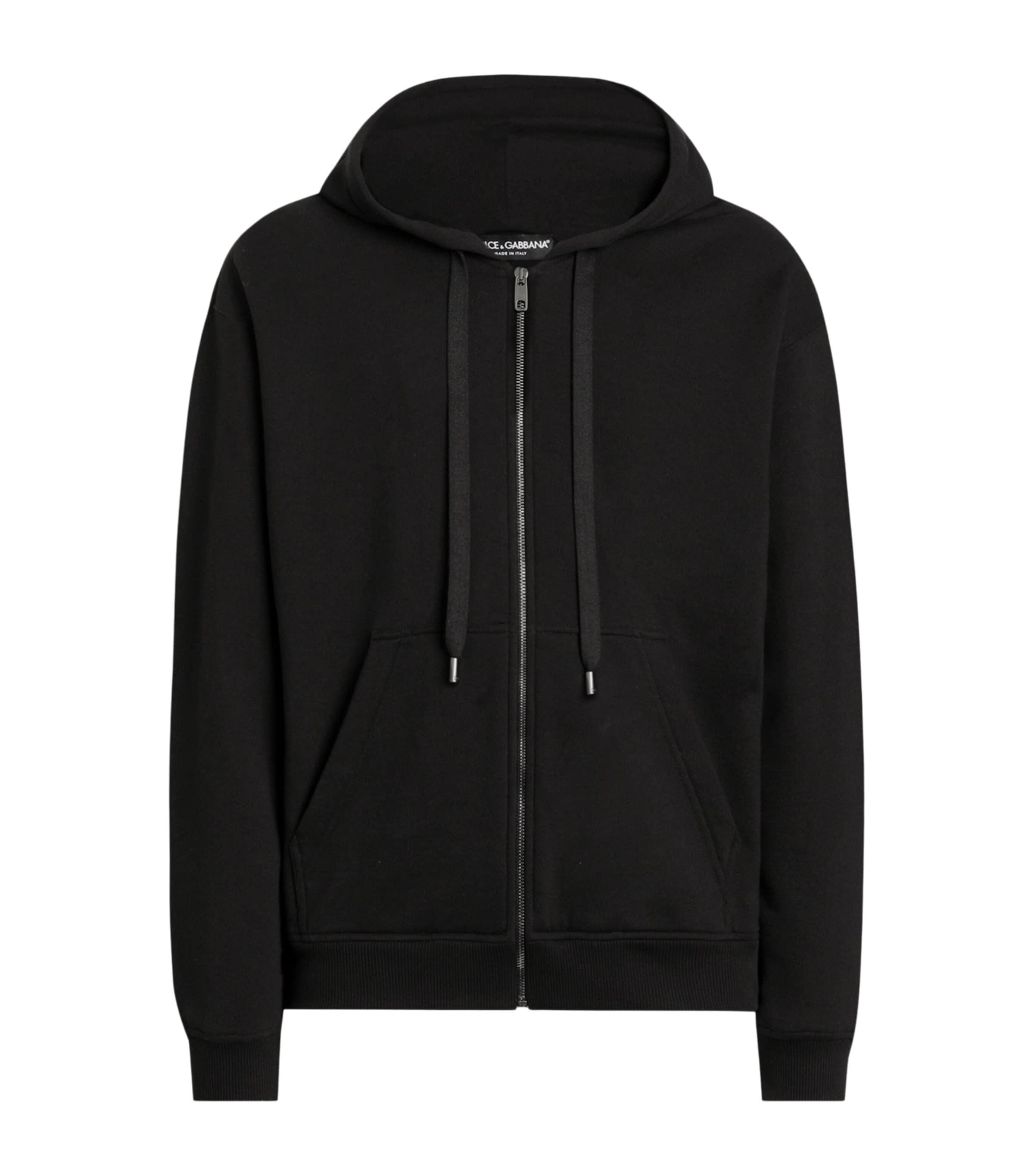 Dolce&Gabbana Cotton Appliqué Hoodie by DOLCE&GABBANA