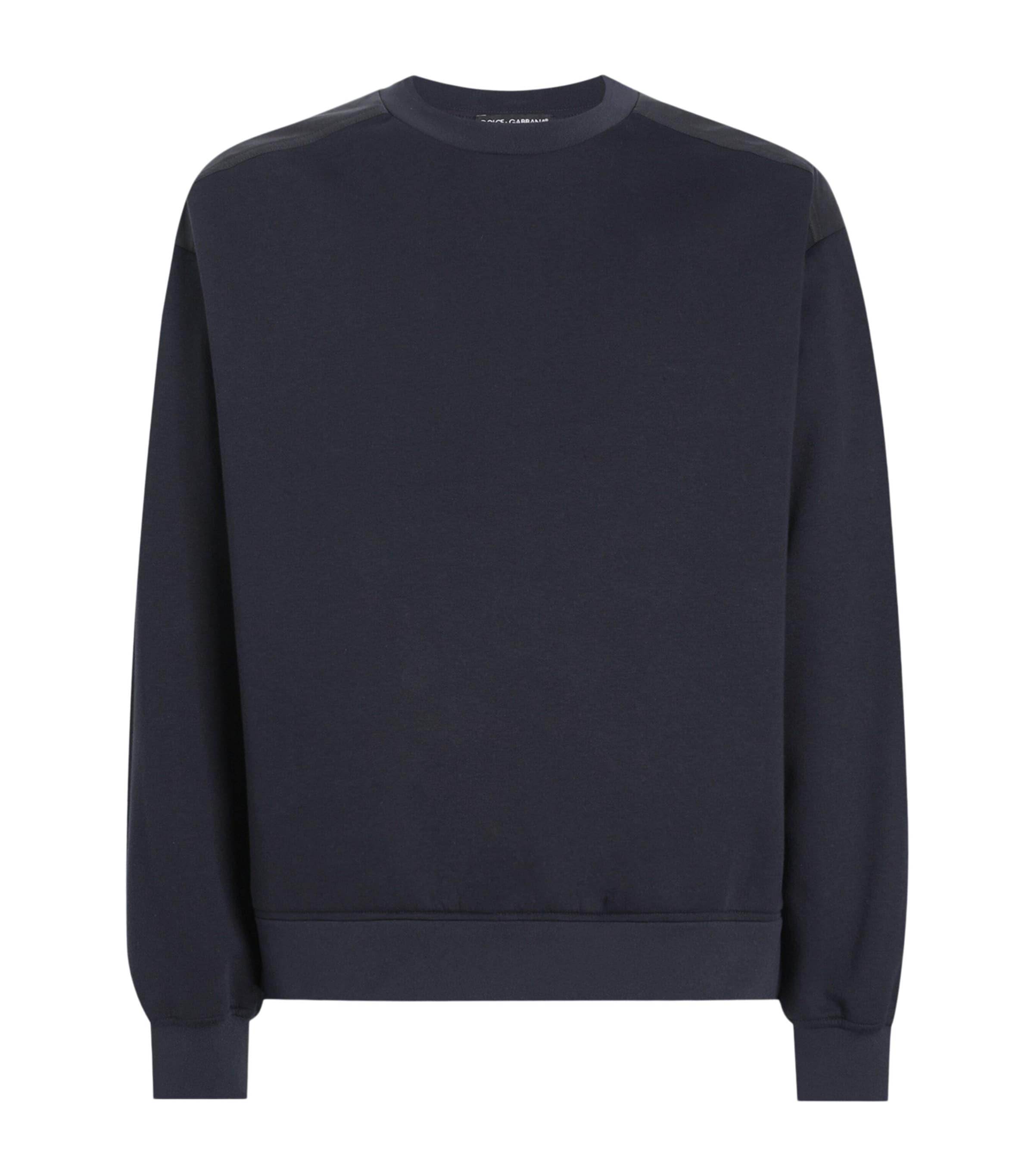 Dolce&Gabbana Cotton-Blend Double-Faced Sweatshirt by DOLCE&GABBANA