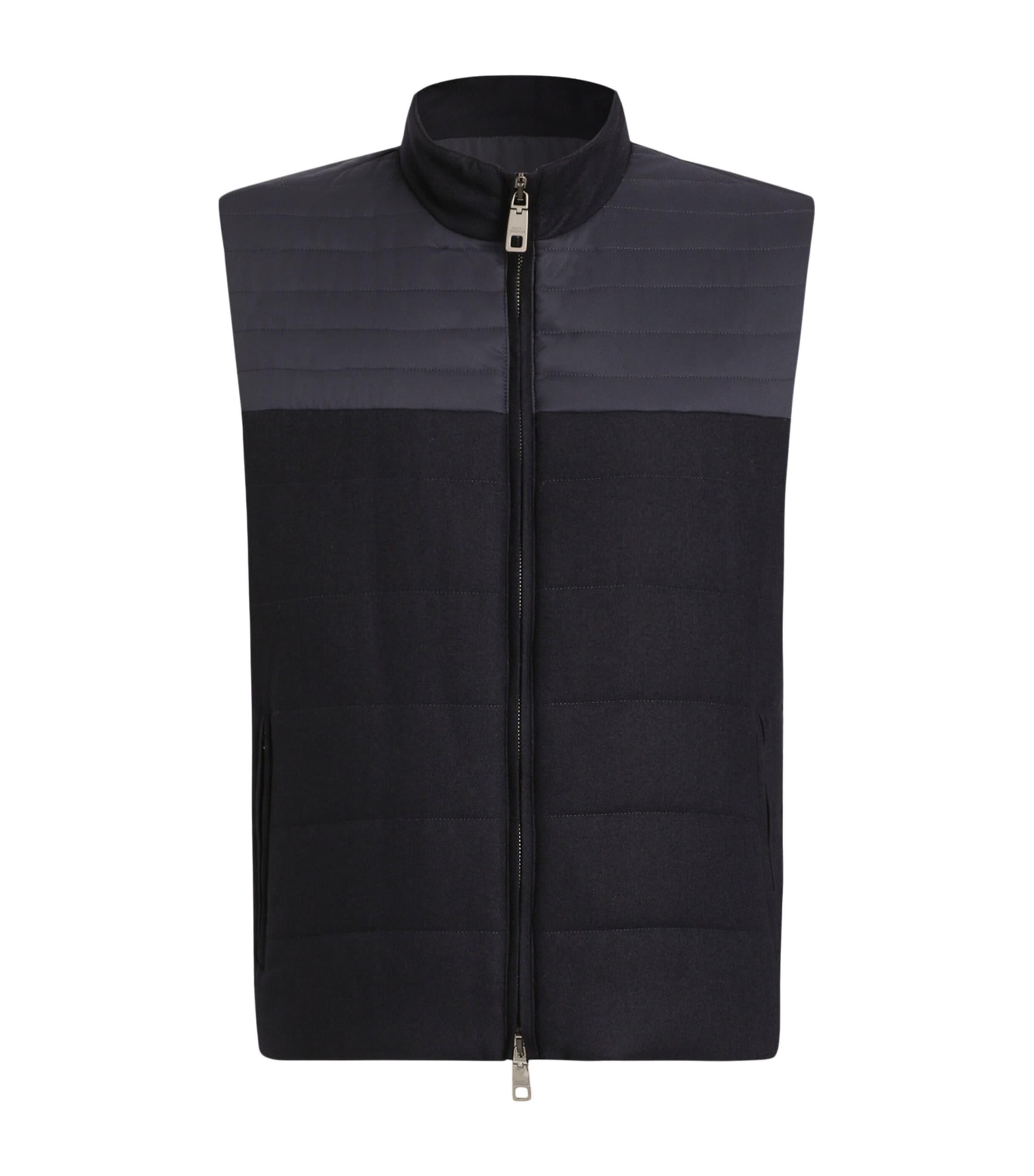 Dolce&Gabbana Cotton-Blend Padded Gilet by DOLCE&GABBANA
