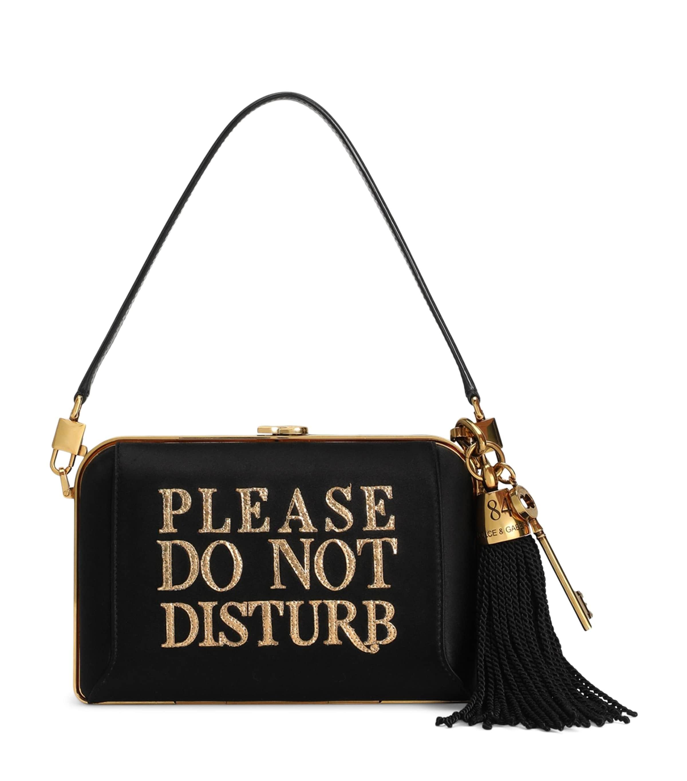 Dolce&Gabbana Do Not Disturb Top-Handle Bag by DOLCE&GABBANA