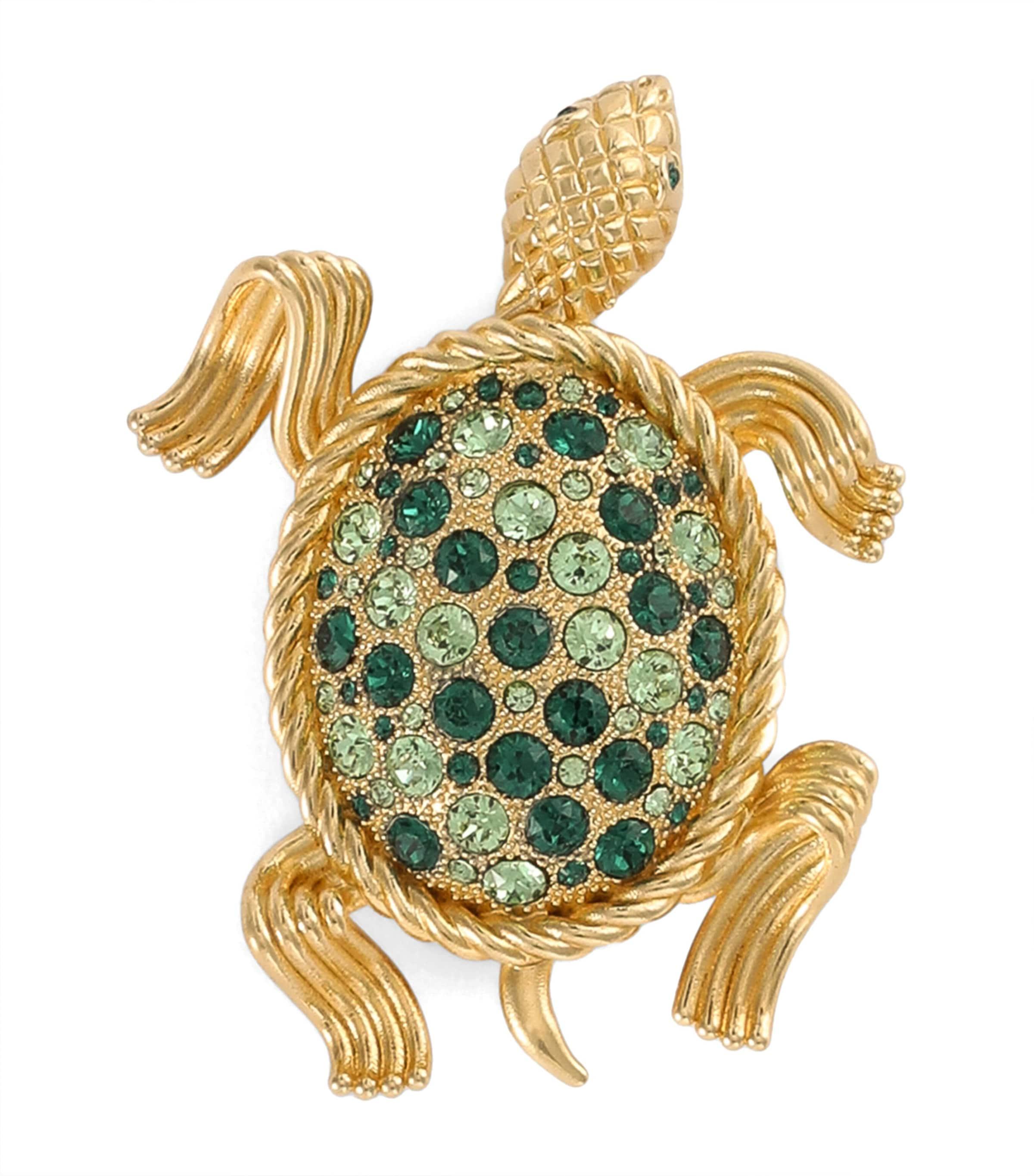 Dolce&Gabbana Embellished Turtle Brooch by DOLCE&GABBANA
