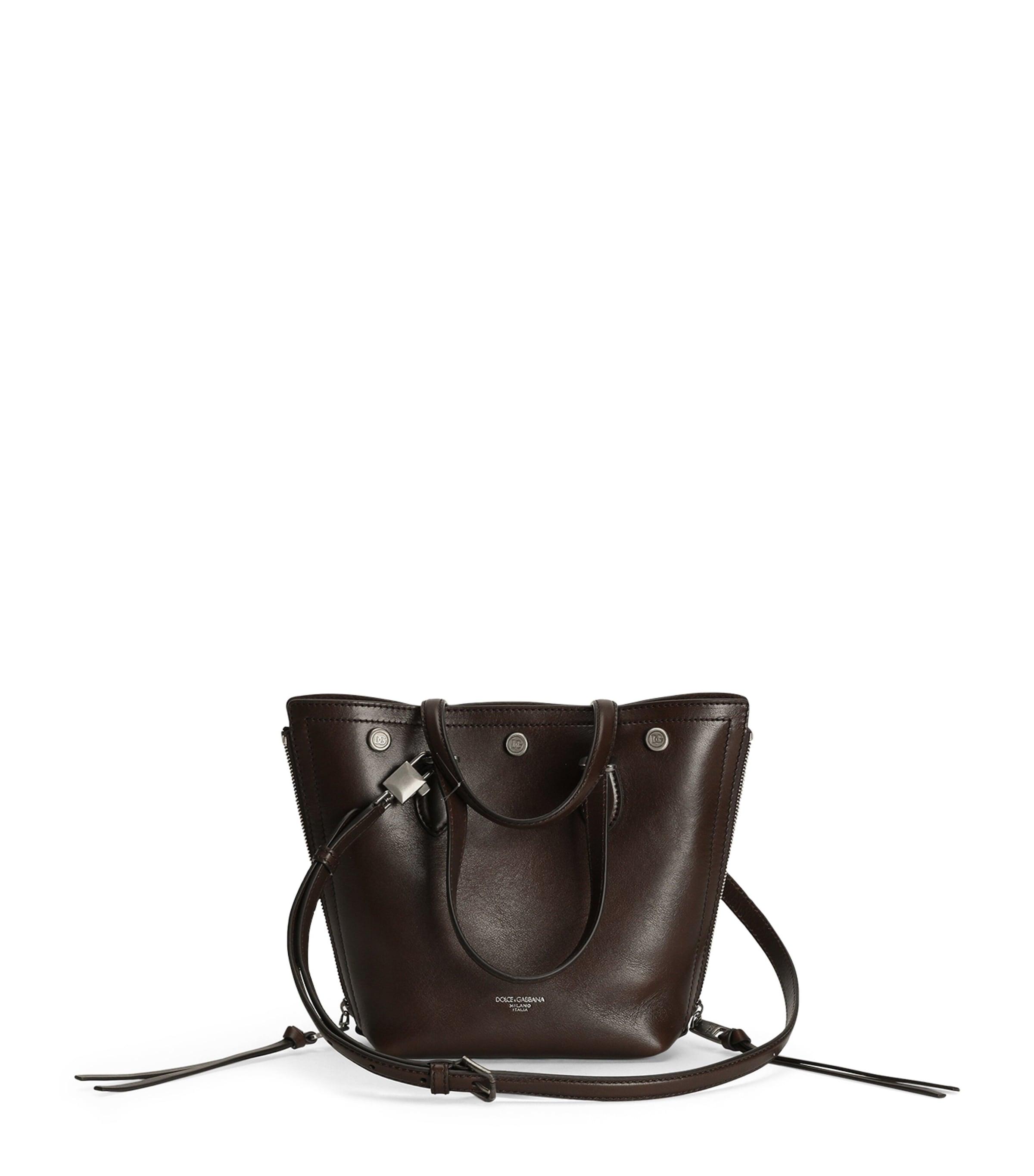 Dolce&Gabbana Leather Atene Tote Bag by DOLCE&GABBANA