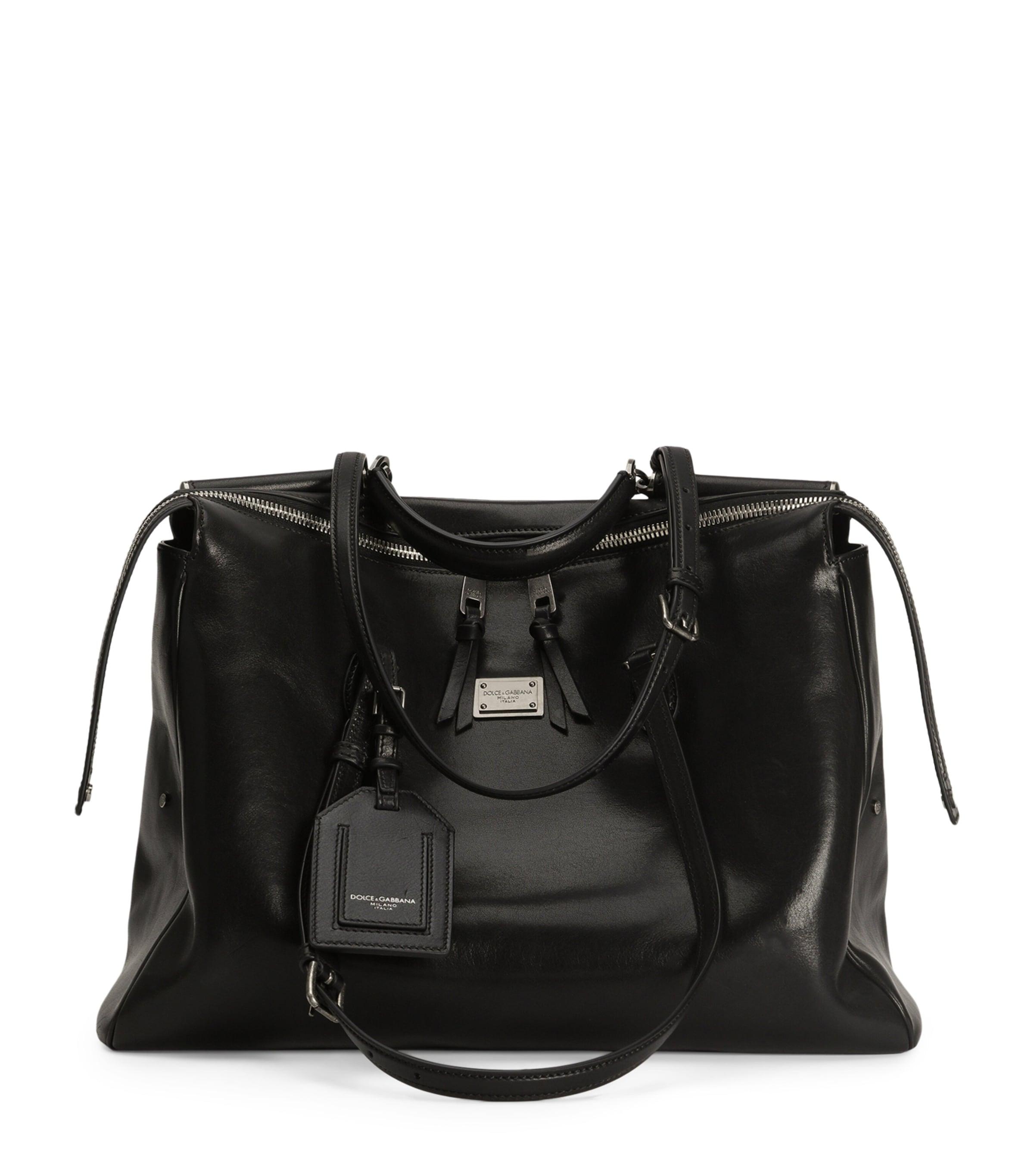 Dolce&Gabbana Leather-Blend Top-Handle Bag by DOLCE&GABBANA