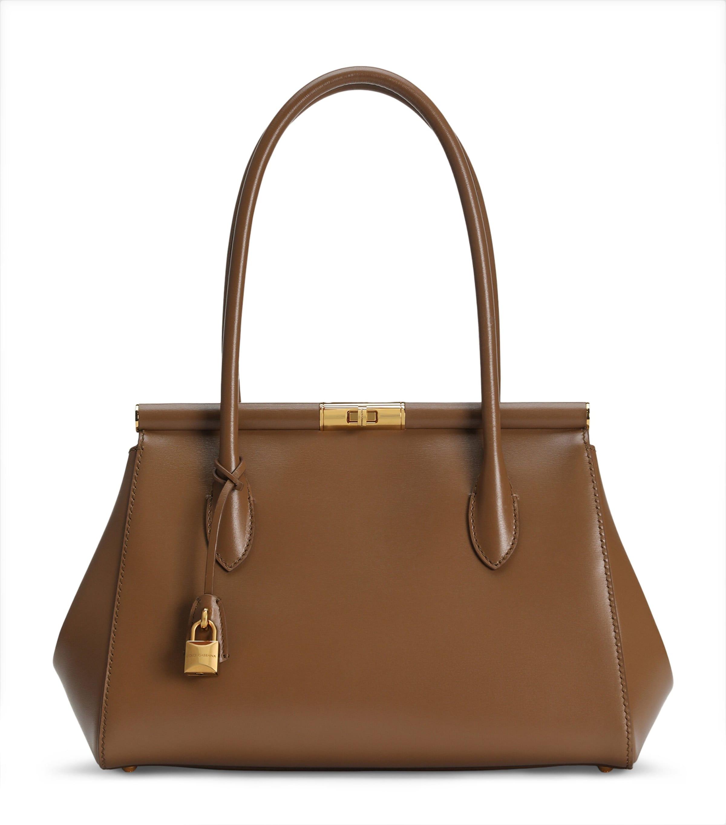 Dolce&Gabbana Leather Marlene Everyday Tote Bag by DOLCE&GABBANA