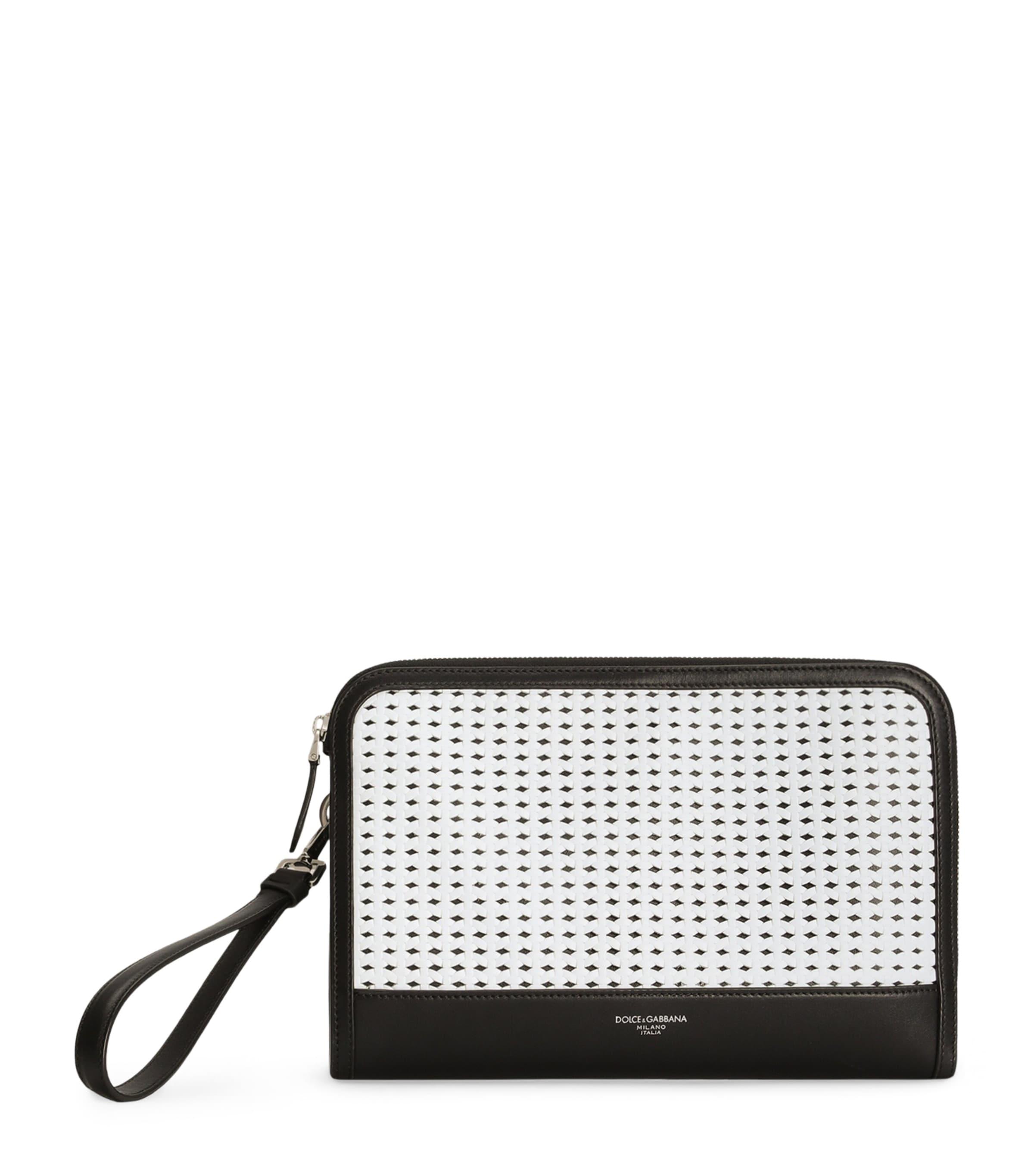Dolce&Gabbana Plongé Calfskin Atene Pouch by DOLCE&GABBANA