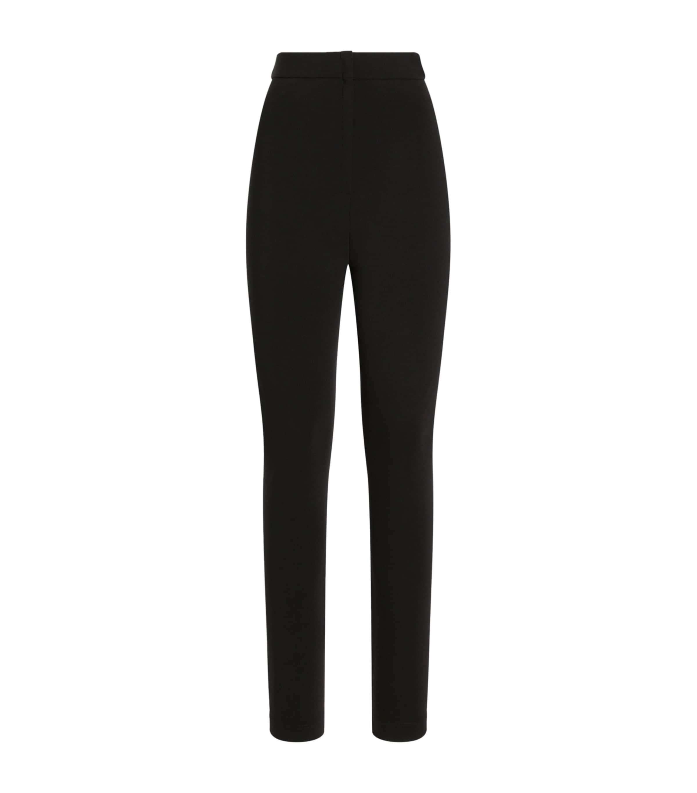 Dolce&Gabbana Silk Skinny Trousers by DOLCE&GABBANA