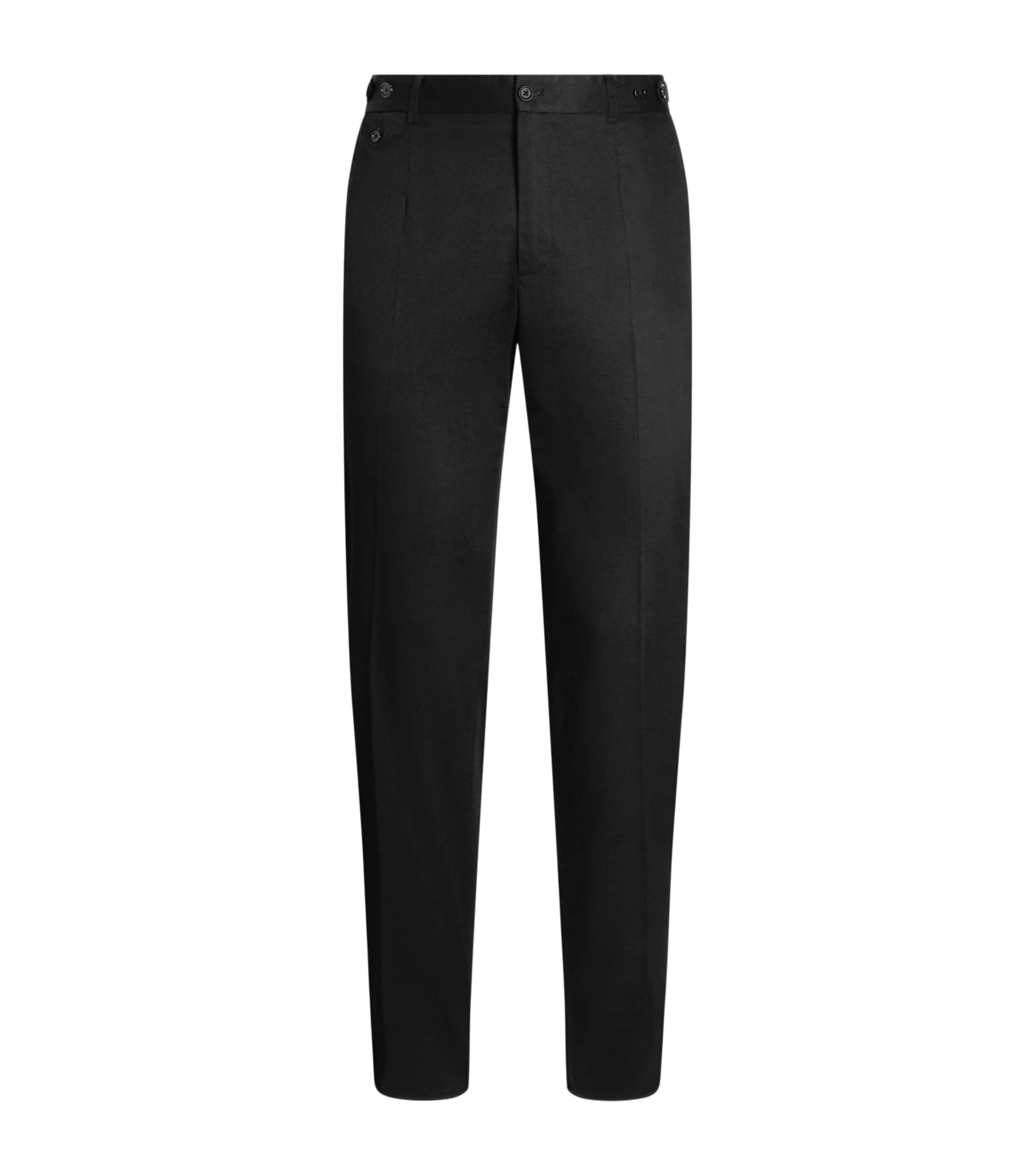Dolce&Gabbana Stretch-Cotton Slim Tailored Trousers by DOLCE&GABBANA