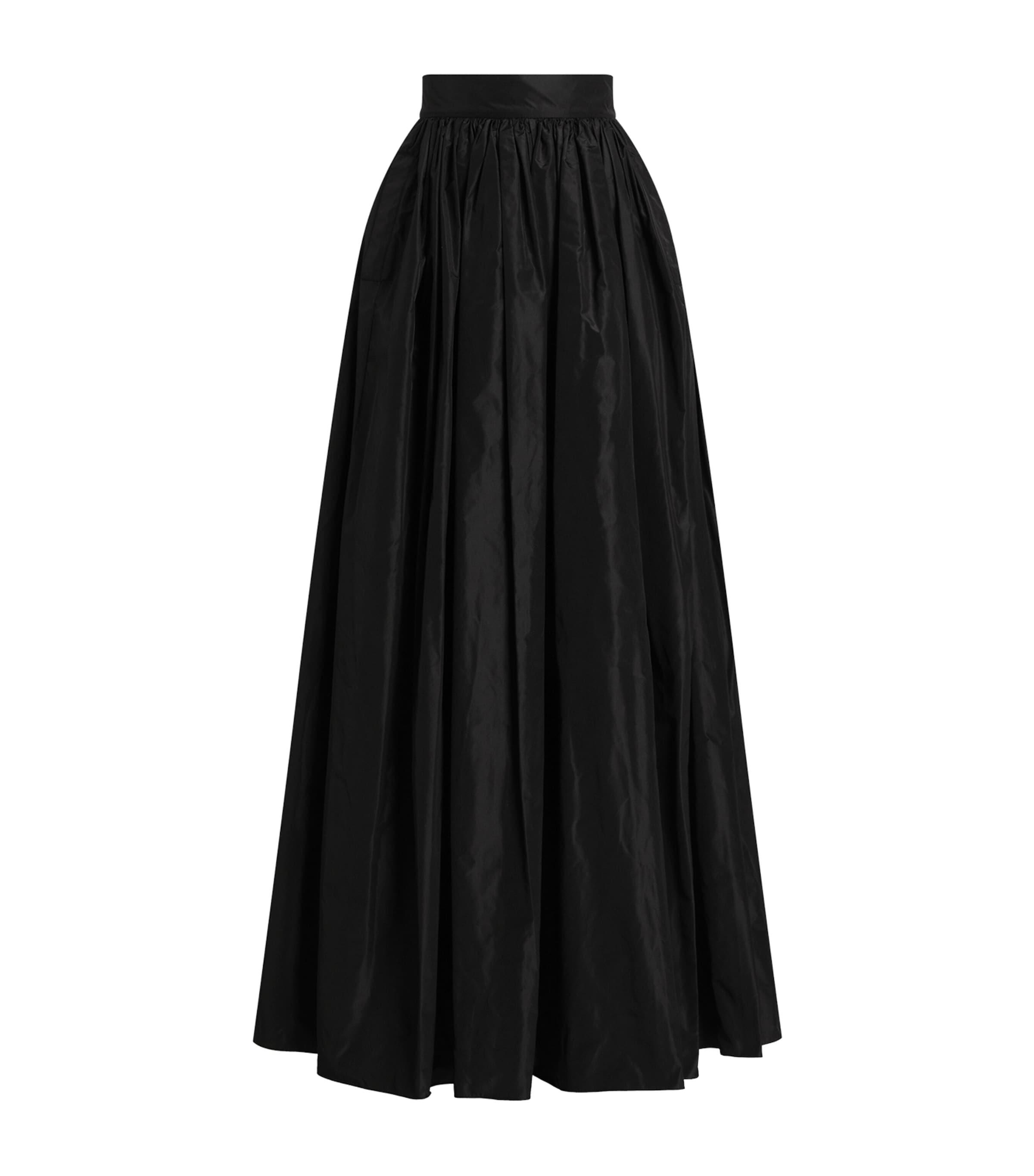 Dolce&Gabbana Taffeta Circle Maxi Skirt by DOLCE&GABBANA