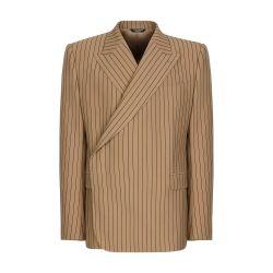 Double-breasted pinstripe jacket by DOLCE&GABBANA