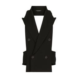 Double-breasted wool waistcoat by DOLCE&GABBANA