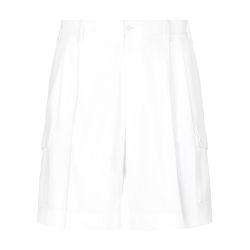Gabardine shorts with side pockets by DOLCE&GABBANA