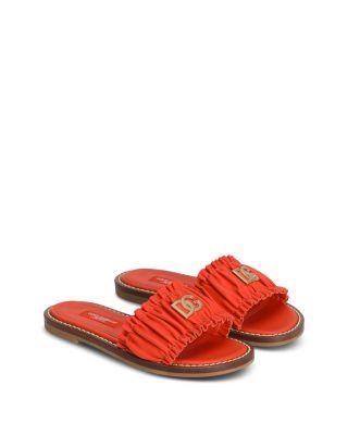 Girls' Flat Slide Sandals - Big Kid by DOLCE&GABBANA