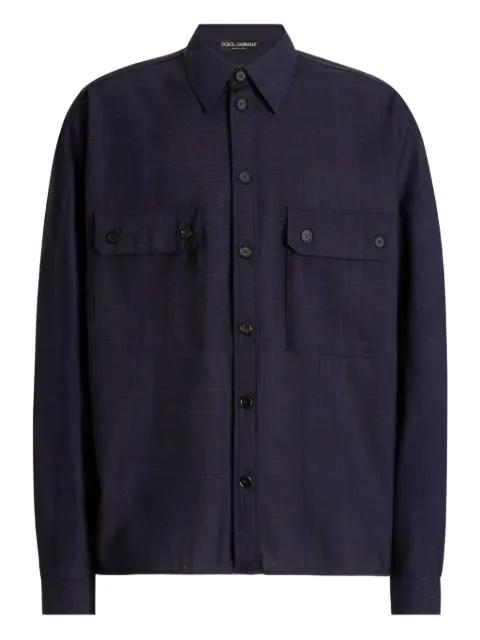 Glen plaid shirt by DOLCE&GABBANA
