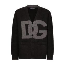 Hand-knit wool cardigan by DOLCE&GABBANA