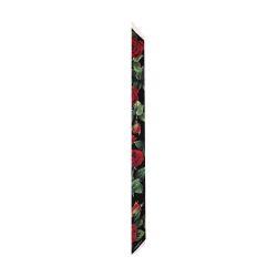 Headscarf with log and rose (6x100) by DOLCE&GABBANA