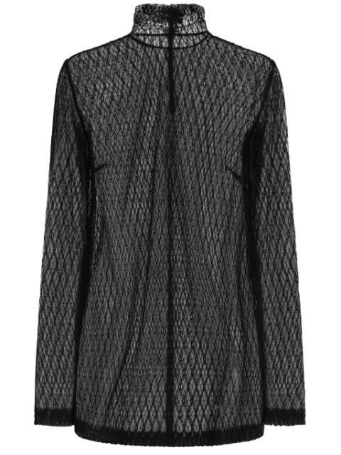 High-neck blouse by DOLCE&GABBANA