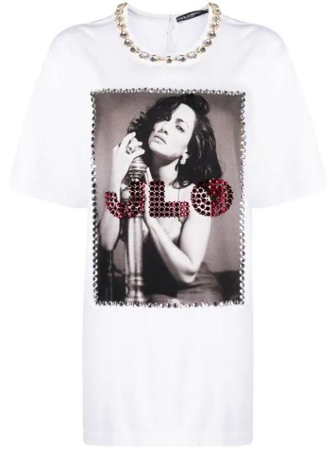 J.Lo photograph-print T-Shirt by DOLCE&GABBANA