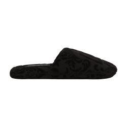 Jacquard cotton terry slippers by DOLCE&GABBANA