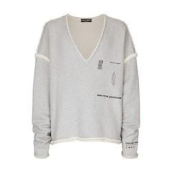 Jersey Sweatshirt With Small Abrasions by DOLCE&GABBANA