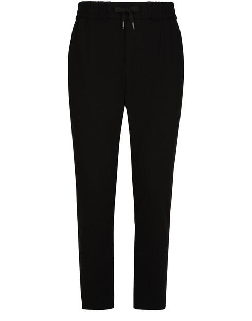 Jersey jogging pants with DG patch by DOLCE&GABBANA