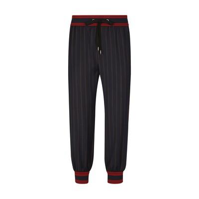 Jogging pants with tag by DOLCE&GABBANA