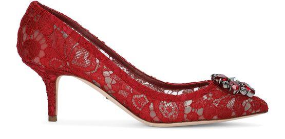 Lace rainbow pumps by DOLCE&GABBANA