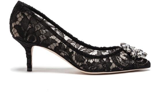 Lace rainbow pumps by DOLCE&GABBANA