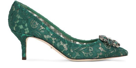 Lace rainbow pumps by DOLCE&GABBANA
