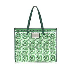 Large shopper majolica print by DOLCE&GABBANA