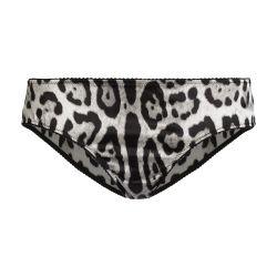 Leopard printed satin panties by DOLCE&GABBANA