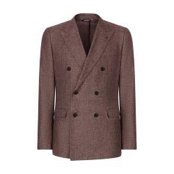 Linen-blend Taormina-fit jacket by DOLCE&GABBANA