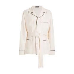 Linen fabric pajama jacket by DOLCE&GABBANA