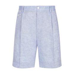 Linen shorts by DOLCE&GABBANA