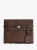 Lock ostrich clutch bag by DOLCE&GABBANA Lock ostrich clutch bag by DOLCE&GABBANA