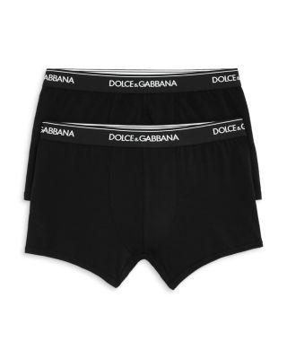 Logo Cotton Blend Boxer Briefs by DOLCE&GABBANA